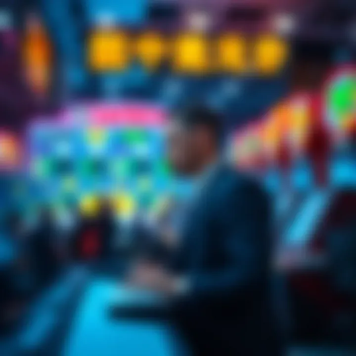 Envisioning the Future of Lotteries A conceptual image illustrating the future of lotteries