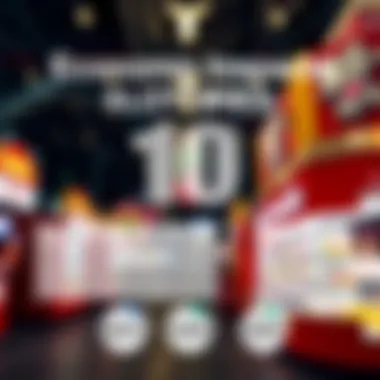 An infographic depicting economic impacts of lotteries