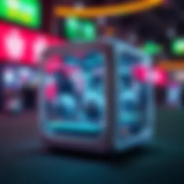 Conceptual representation of LottoCube technology