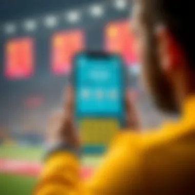 User interface design of LottoCube application