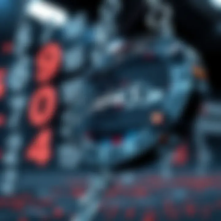 Exploring the Meaning Behind Numbers An artistic representation of numerical symbols and their meanings