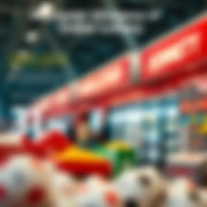 Infographic illustrating the economic impact of online lottery