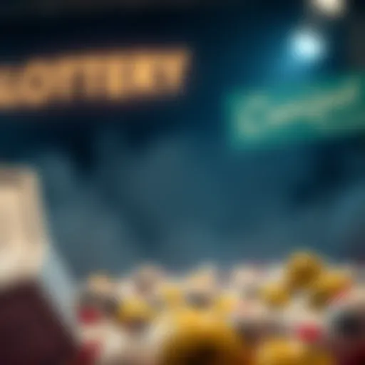 Conceptual illustration of lottery strategy