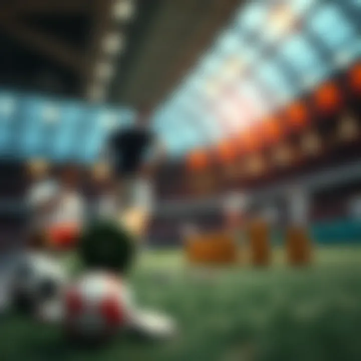 Graphic representation of risk management in betting