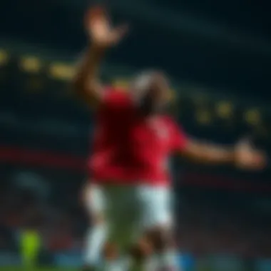 Ryan Babel celebrating a goal