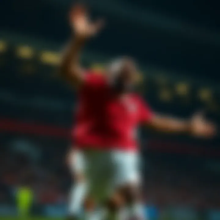 Ryan Babel celebrating a goal