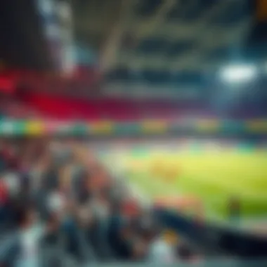 Interior shot highlighting the vibrant atmosphere during a match