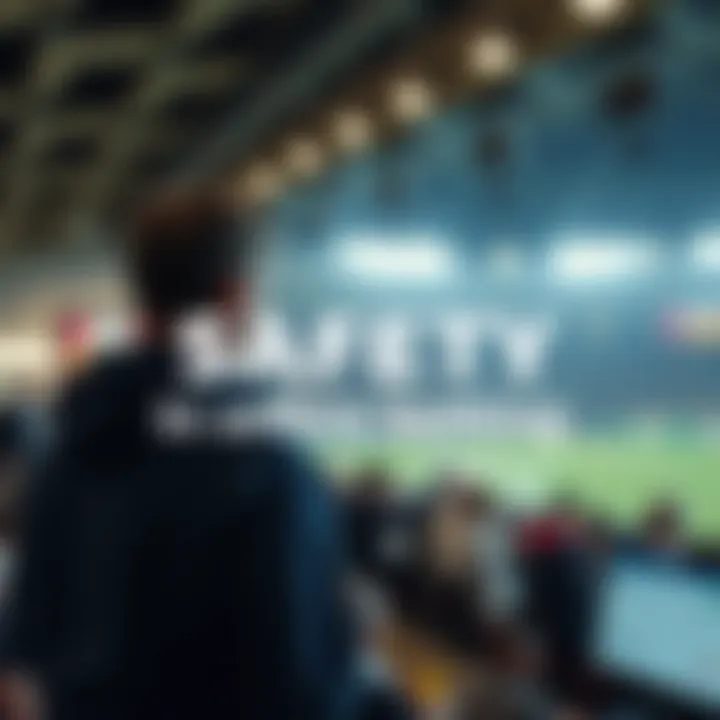 A secure platform banner emphasizing safety in online betting.