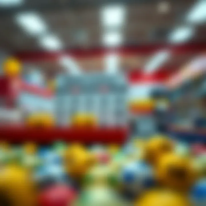 An artistic representation of the rules and gameplay mechanics of the South African lottery.