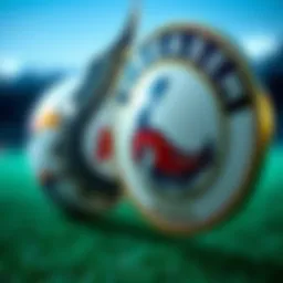 Historical representation of sports logos evolution