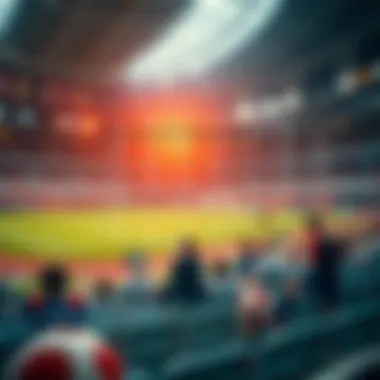 Visual representation of sports schedules and events