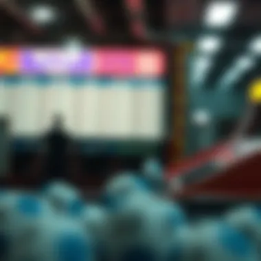 A visual representation of statistical methods in lottery number selection