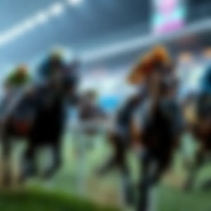 Strategic betting methods in virtual horse racing