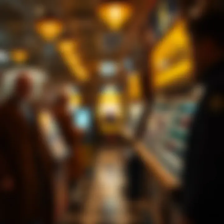 A historical timeline showcasing the evolution of lotteries