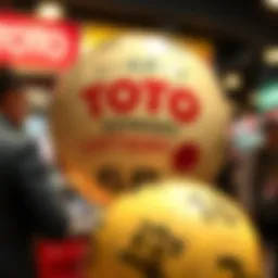 Symbolic representation of Toto Lottery concept