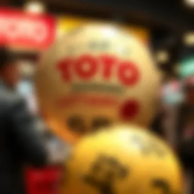 Symbolic representation of Toto Lottery concept