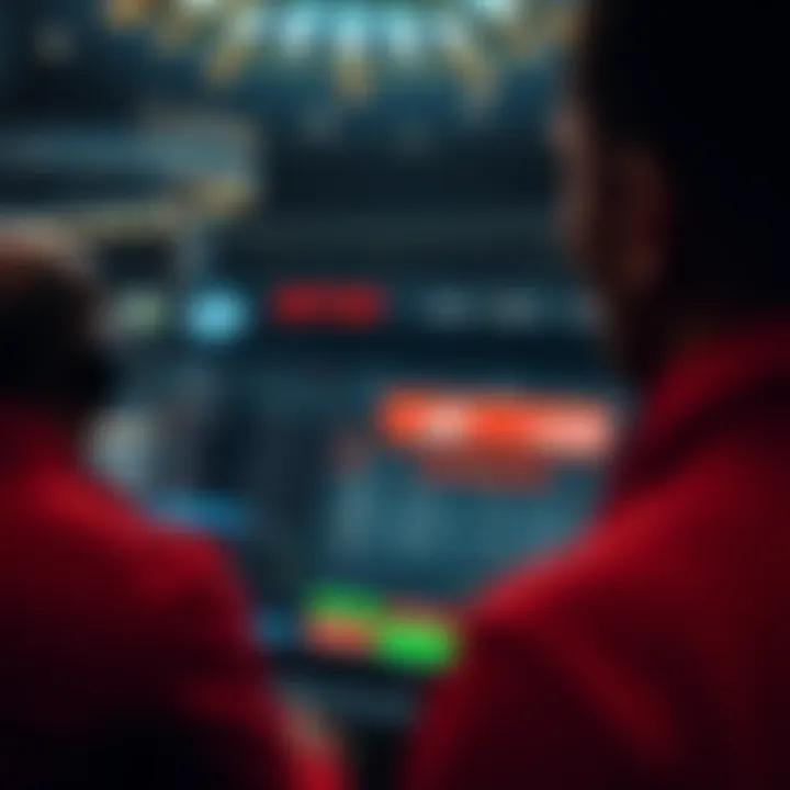 A secure betting platform interface