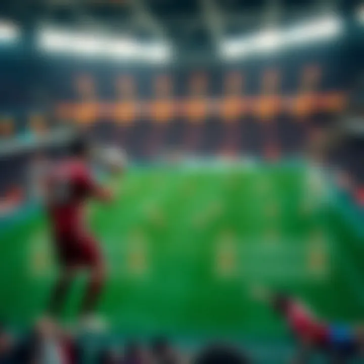 Visual chart of betting patterns