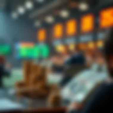 Visual representation of betting investments