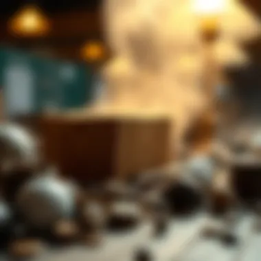 Conceptual representation of lottery and betting elements