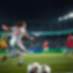Exciting match between top teams